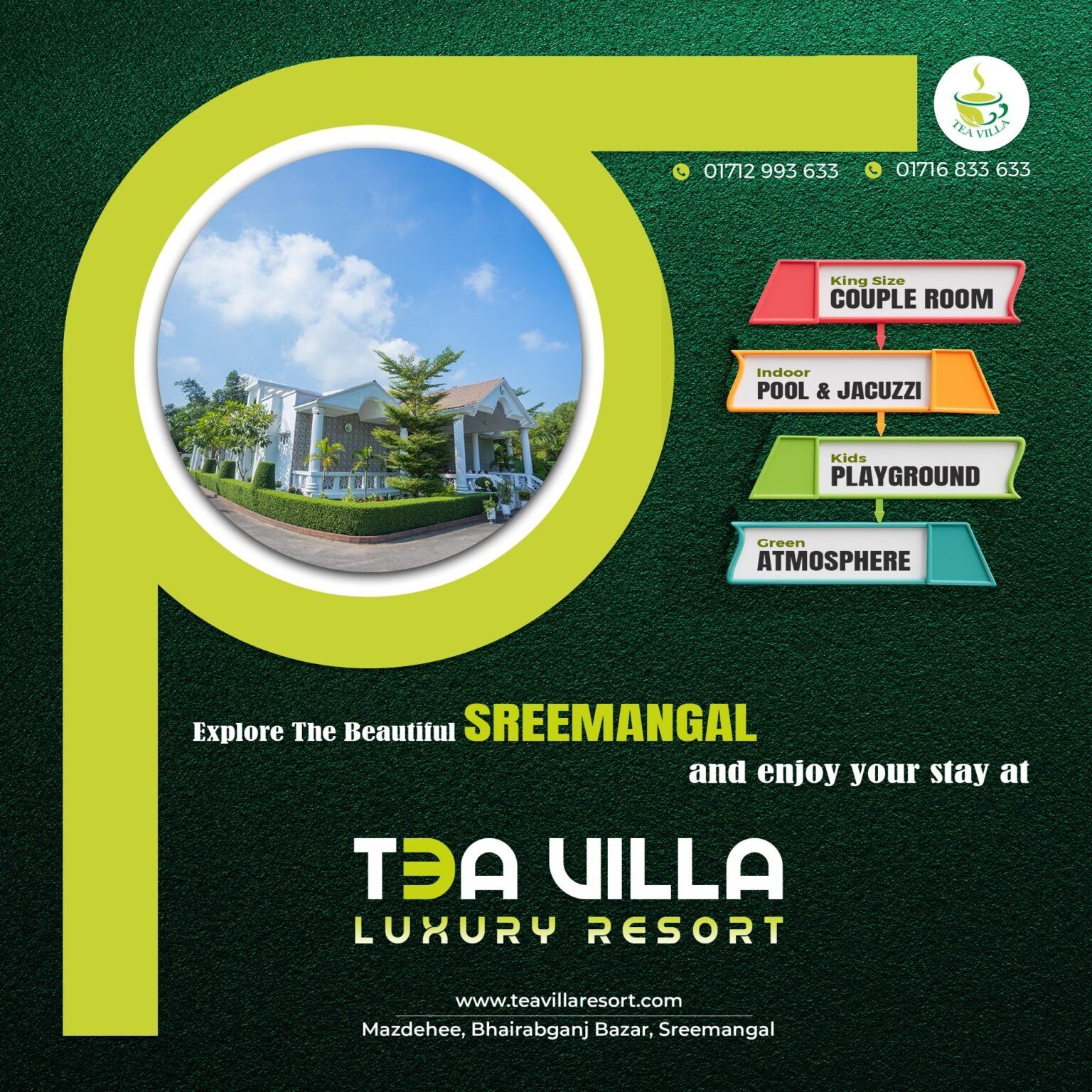 Tea Villa Gallery Luxury Service & Natural Beautiful View